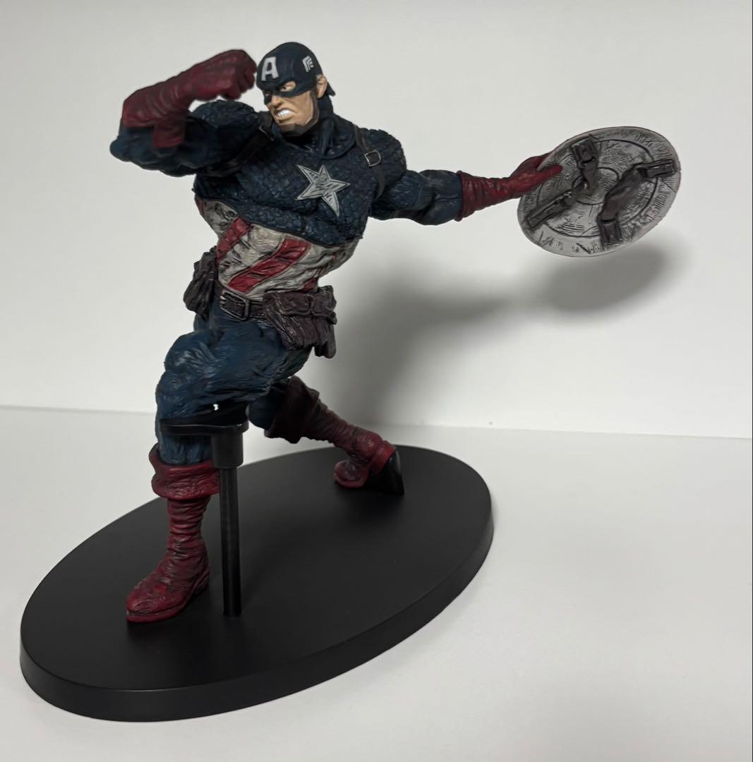 MARVEL 超人技画 キャプテン・アメリカ・スパイダーマン　フィギュア