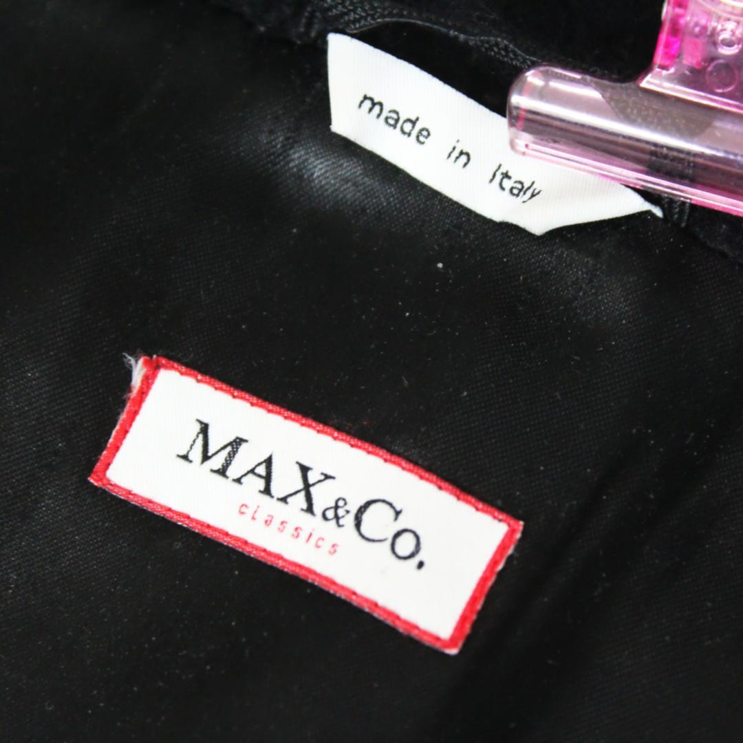 美品 マックスアンドコー ロングコート ウール カシミヤ ブラック MAX&Co