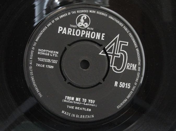 ７インチ★BEATLES★From Me To You/Thank You Gi