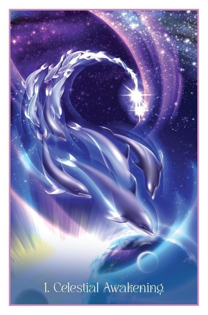 【正規品オラクルカード】美しく幻想的なイルカのデッキ✨ドルフィンハートオラクル