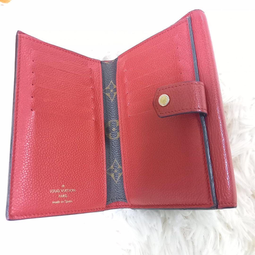【美品】ルイヴィトン　ポルトフォイユ パラス コンパクト モノグラム 折り財布