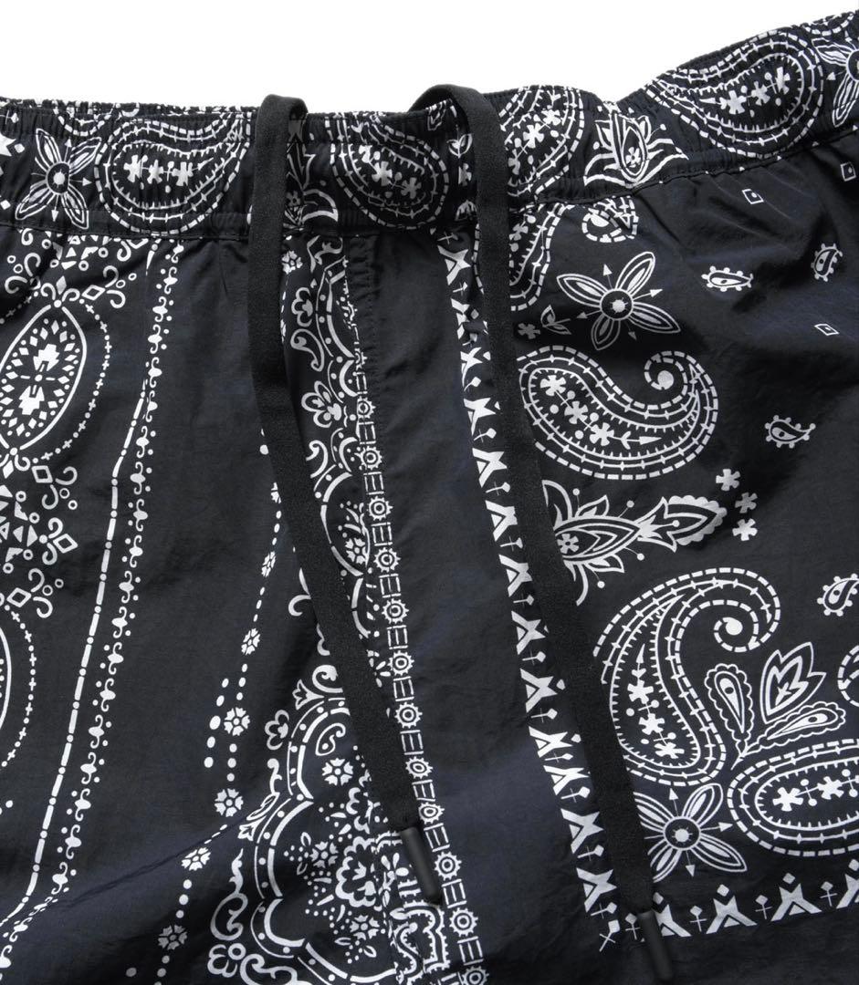 FCRB BANDANA NYLON EASY PANTS BLACK 最安 ら