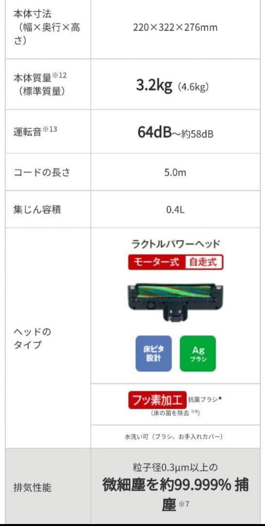 掃除機・クリーナー TOSHIBA VC-MG920
