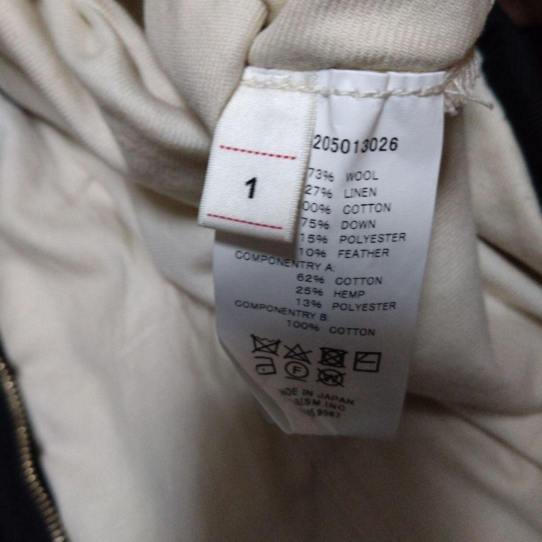visvim WAWONA DOWN VEST（W/L NEP TWEED）