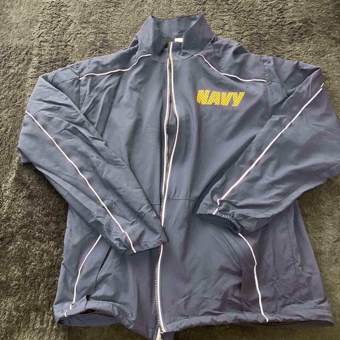 U.S. NAVY フィットネスジャージ　セットアップ