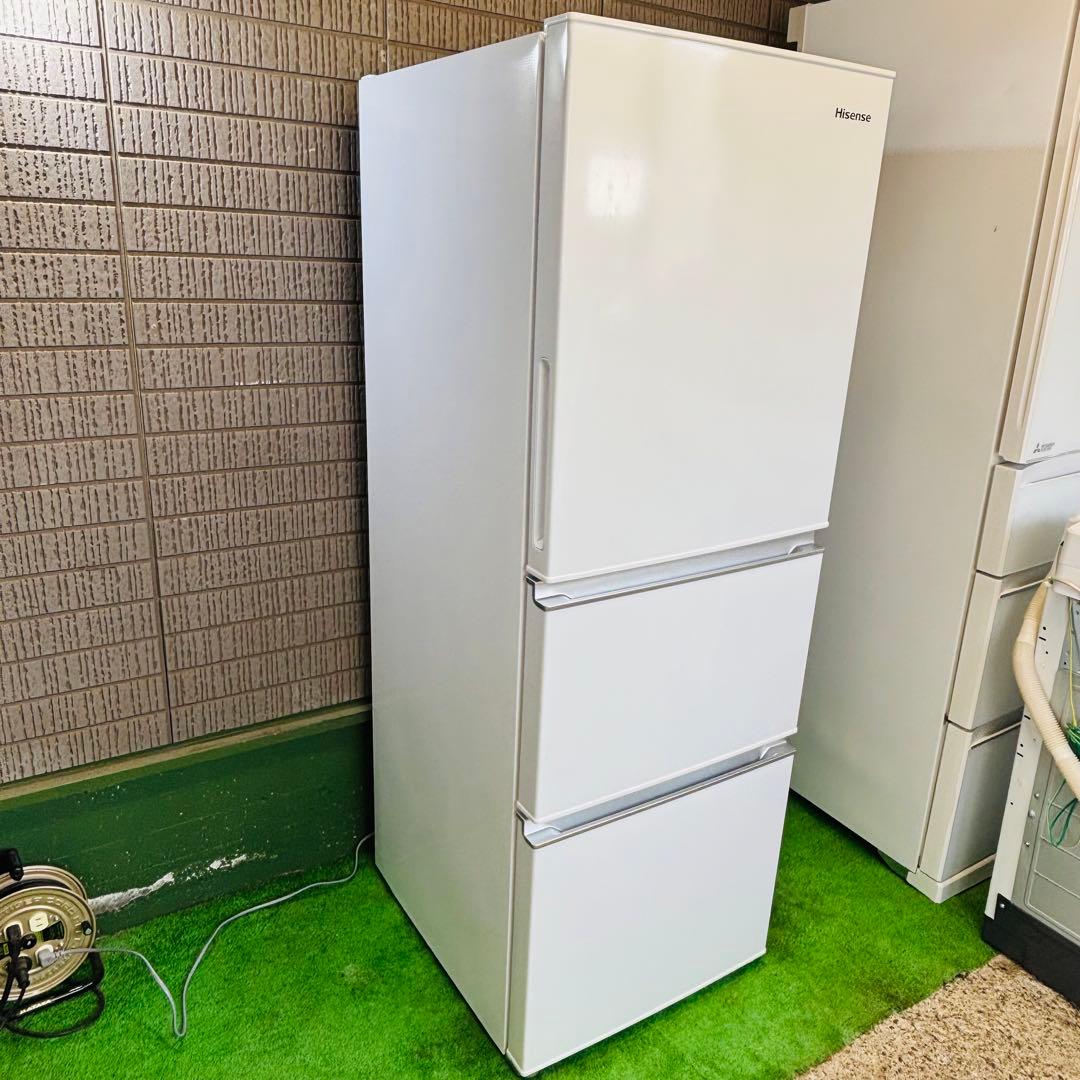Hisense 282L 冷蔵庫 マンションサイズ 21年製【地域限定配送無料】