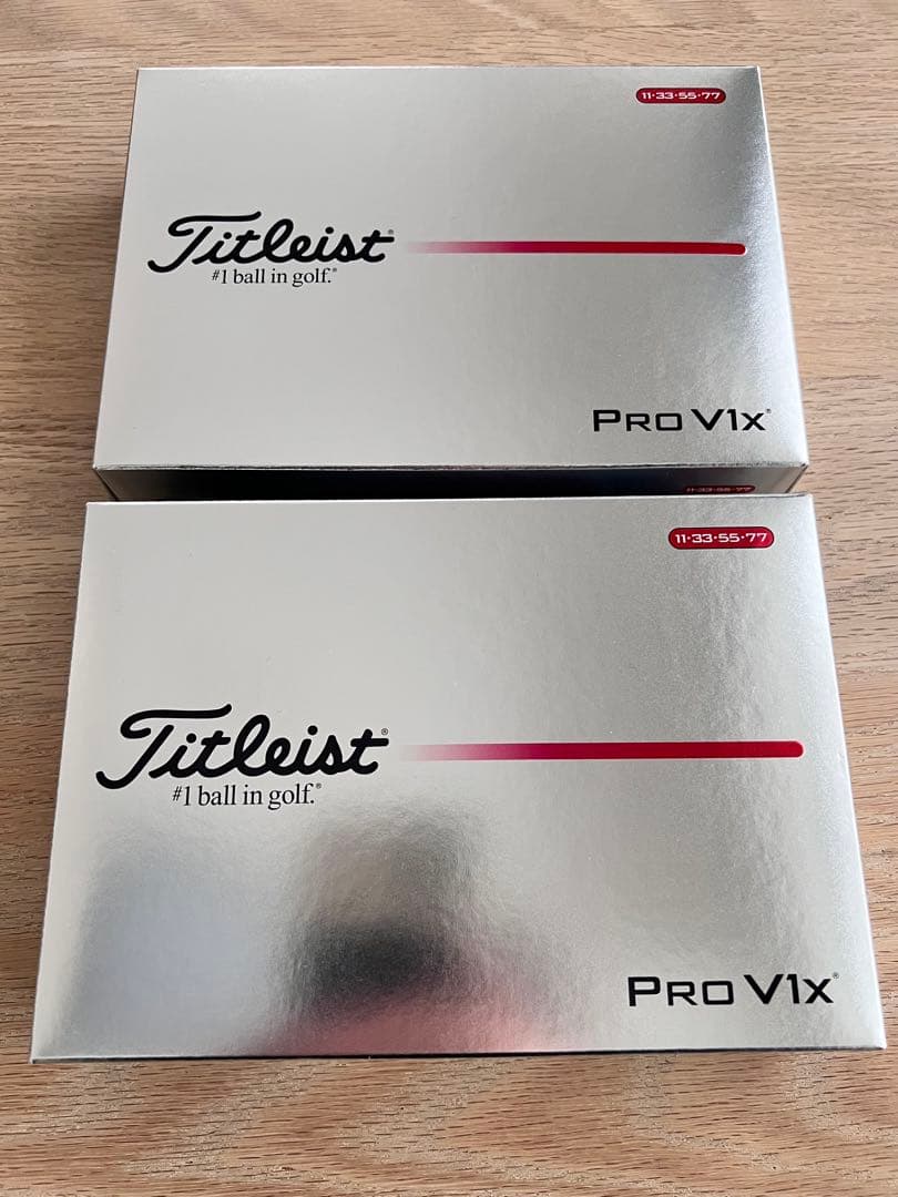 Titleist Pro V1x ゴルフボール 2箱セット　新品