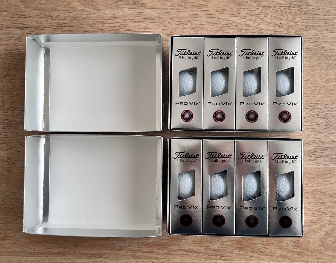 Titleist Pro V1x ゴルフボール 2箱セット　新品