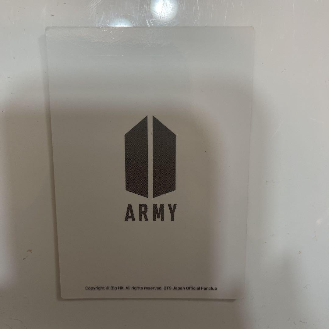 bts トレカ　ジョングク　fc継続特典
