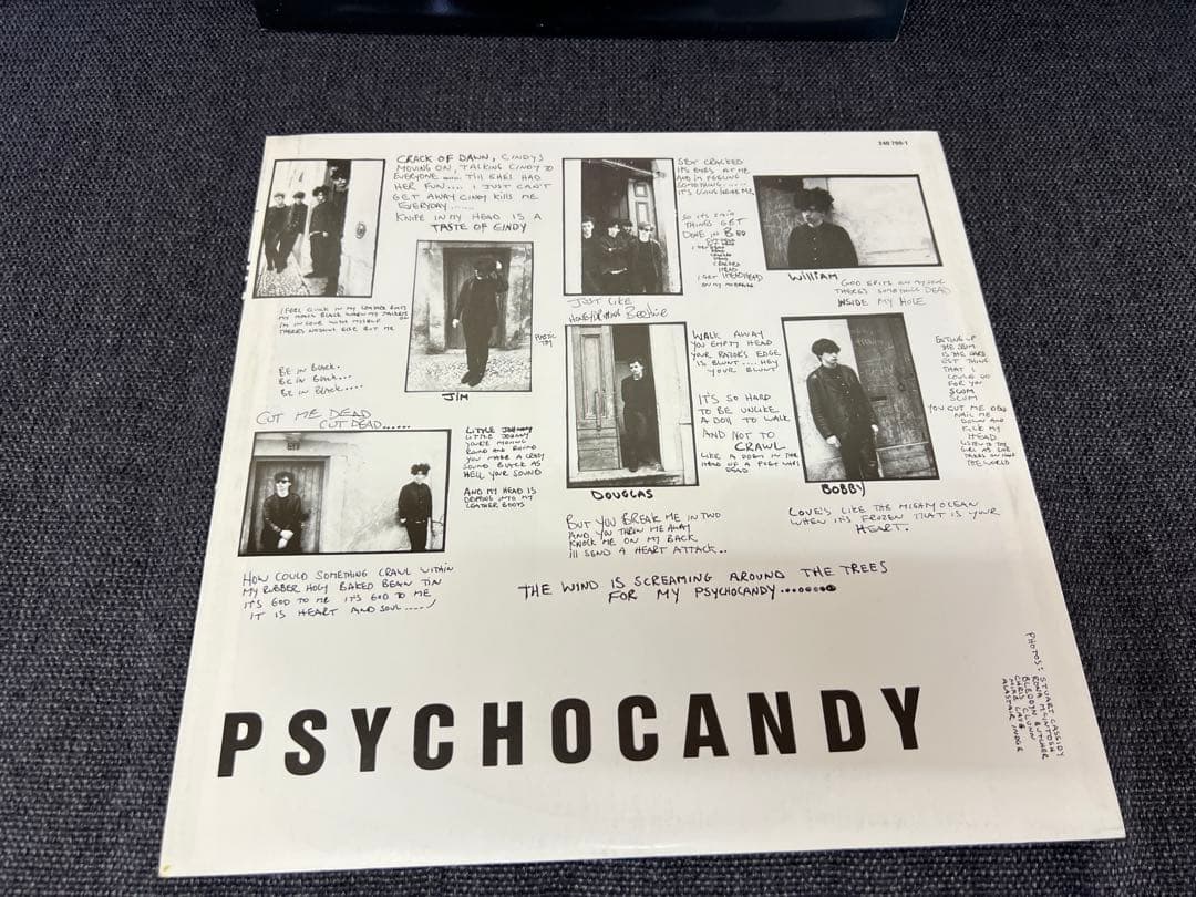 Psycho Candy/Jesus & Mary Chain UK盤 LP洋楽