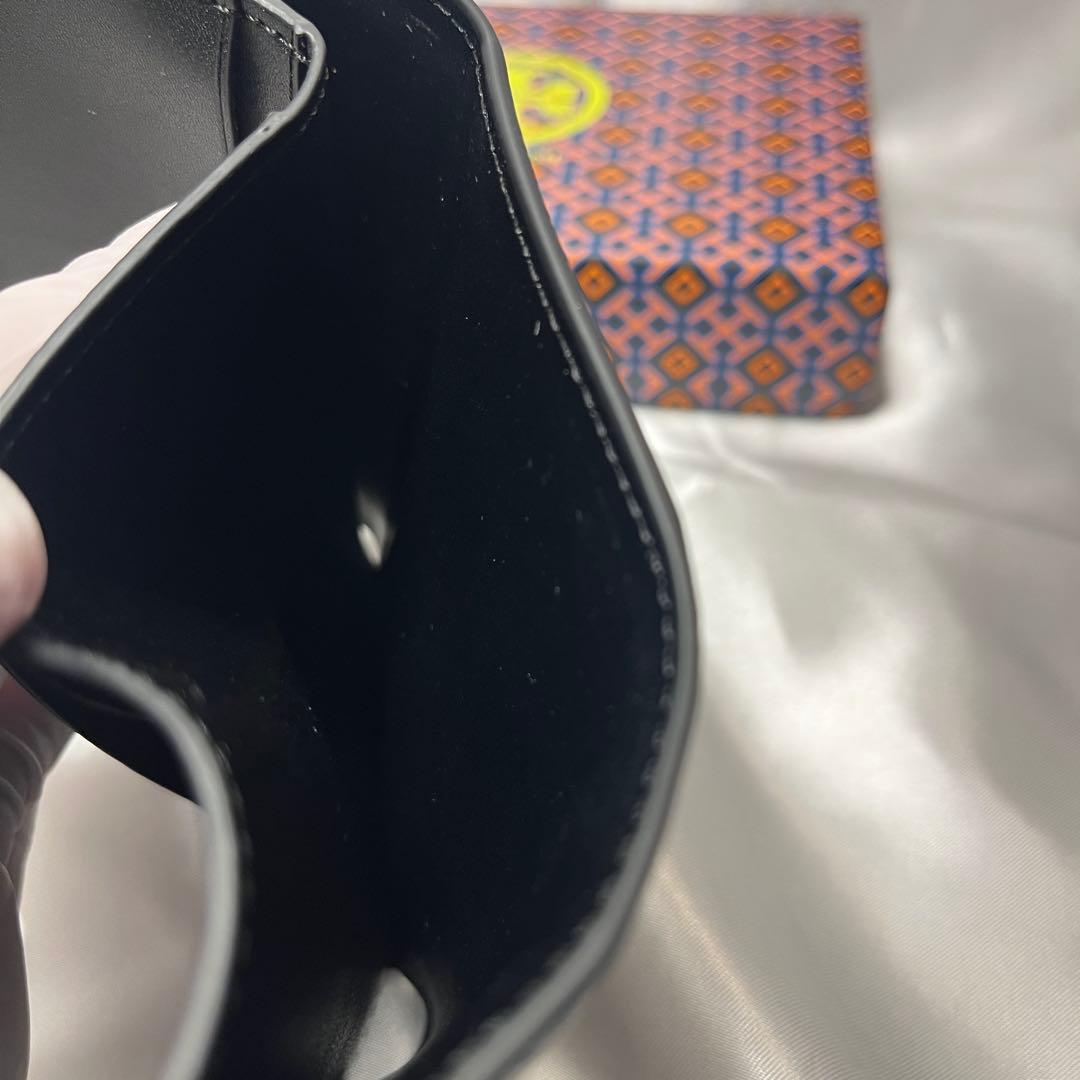 新品 TORY BURCH ブラック3つ折り財布 コンパクトウォレット