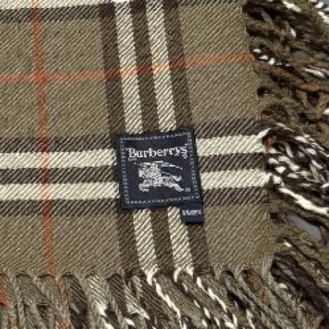 Burberrys’ バーバリー 大判ストール ノバチェック ウール オールド