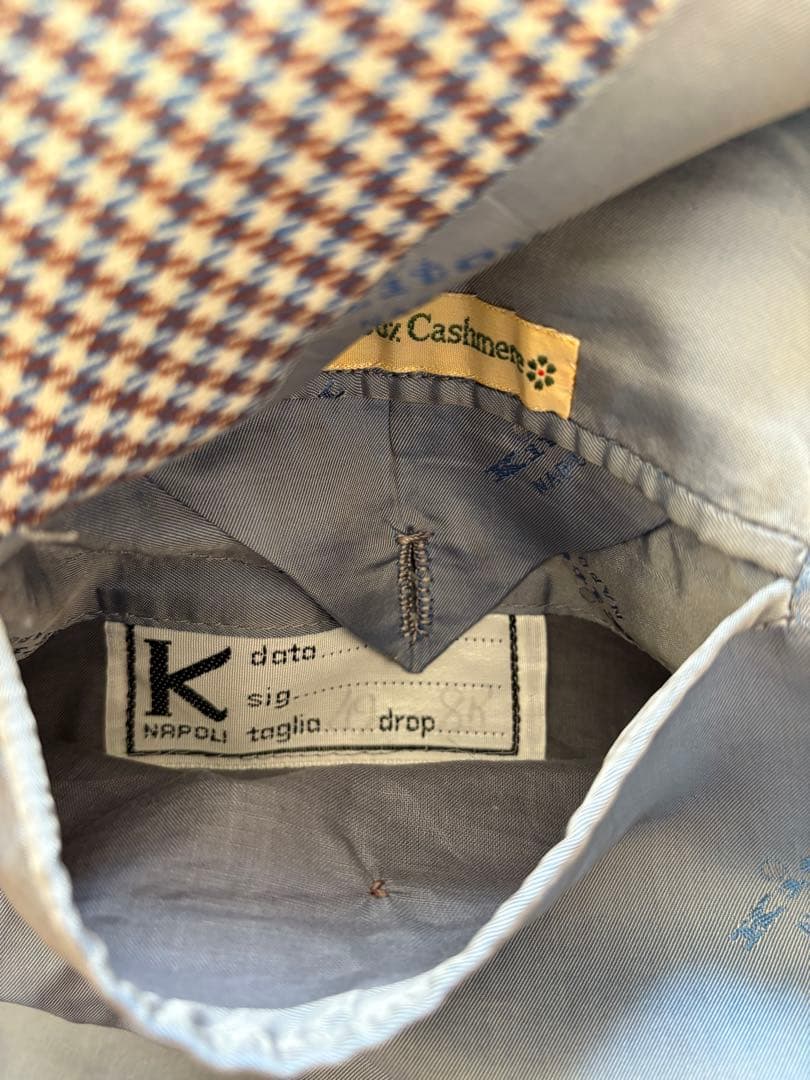 kiton テーラードジャケット　カシミヤ100%