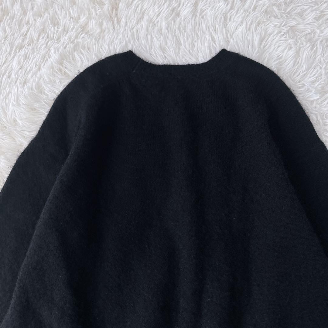 SLOBE IENA カシミヤ100% 黒 ふわふわ柔らかニット クリーニング済