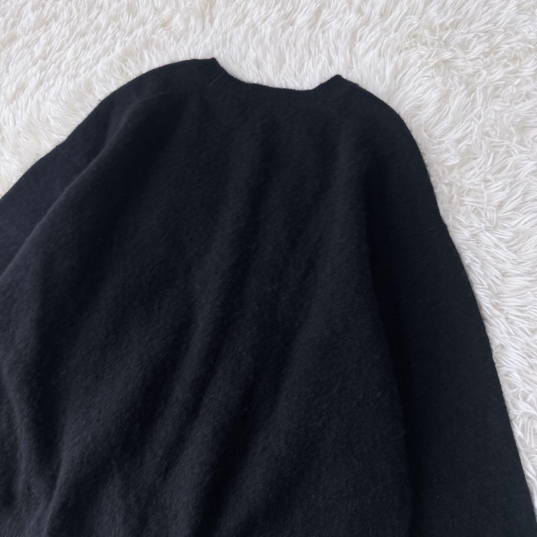SLOBE IENA カシミヤ100% 黒 ふわふわ柔らかニット クリーニング済