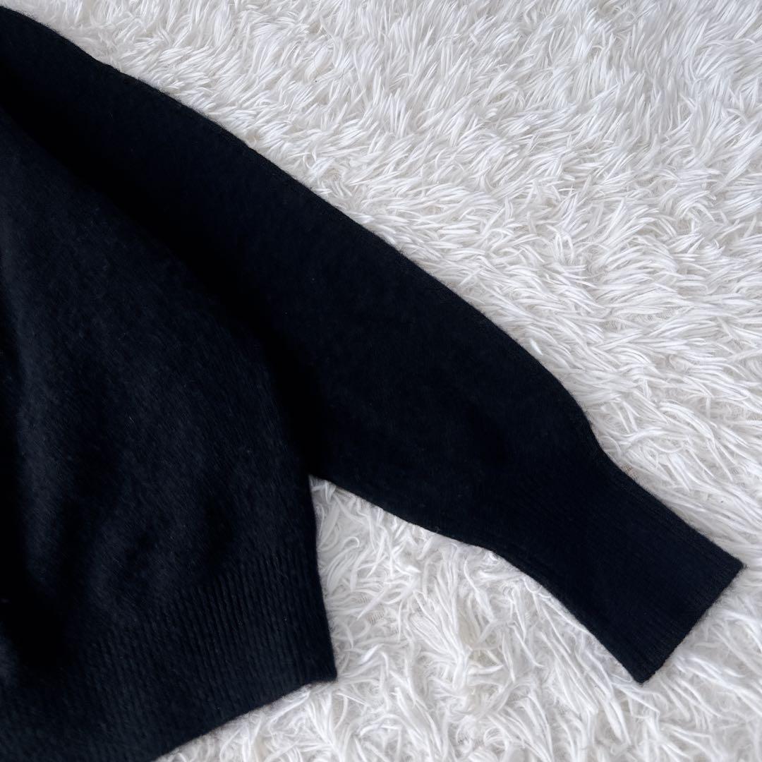 SLOBE IENA カシミヤ100% 黒 ふわふわ柔らかニット クリーニング済