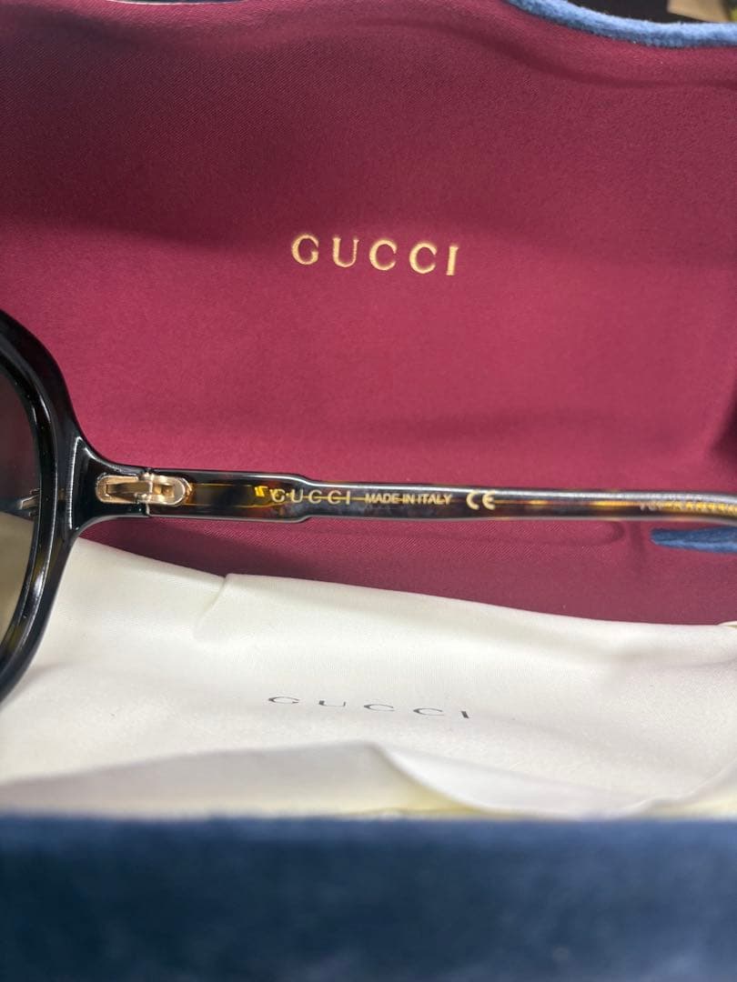 GUCCI サングラス トータスフレーム　値下げ不可
