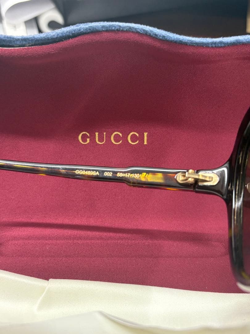 GUCCI サングラス トータスフレーム　値下げ不可