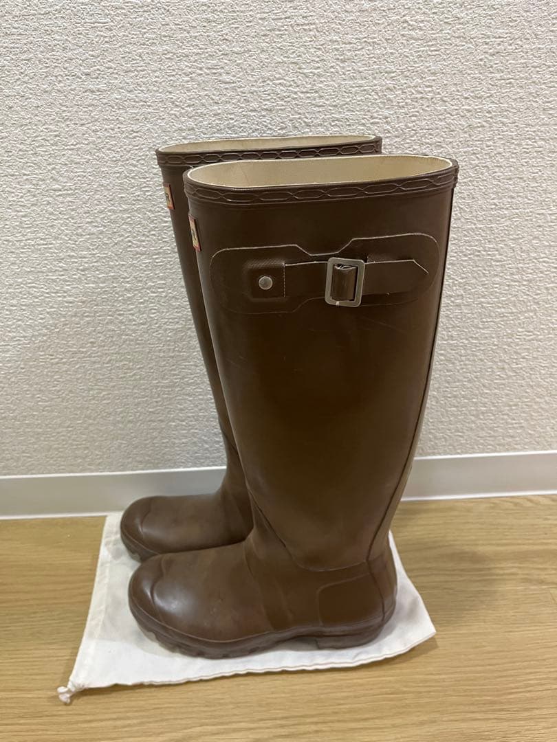 HUNTER Original ブラウン UK3 長靴