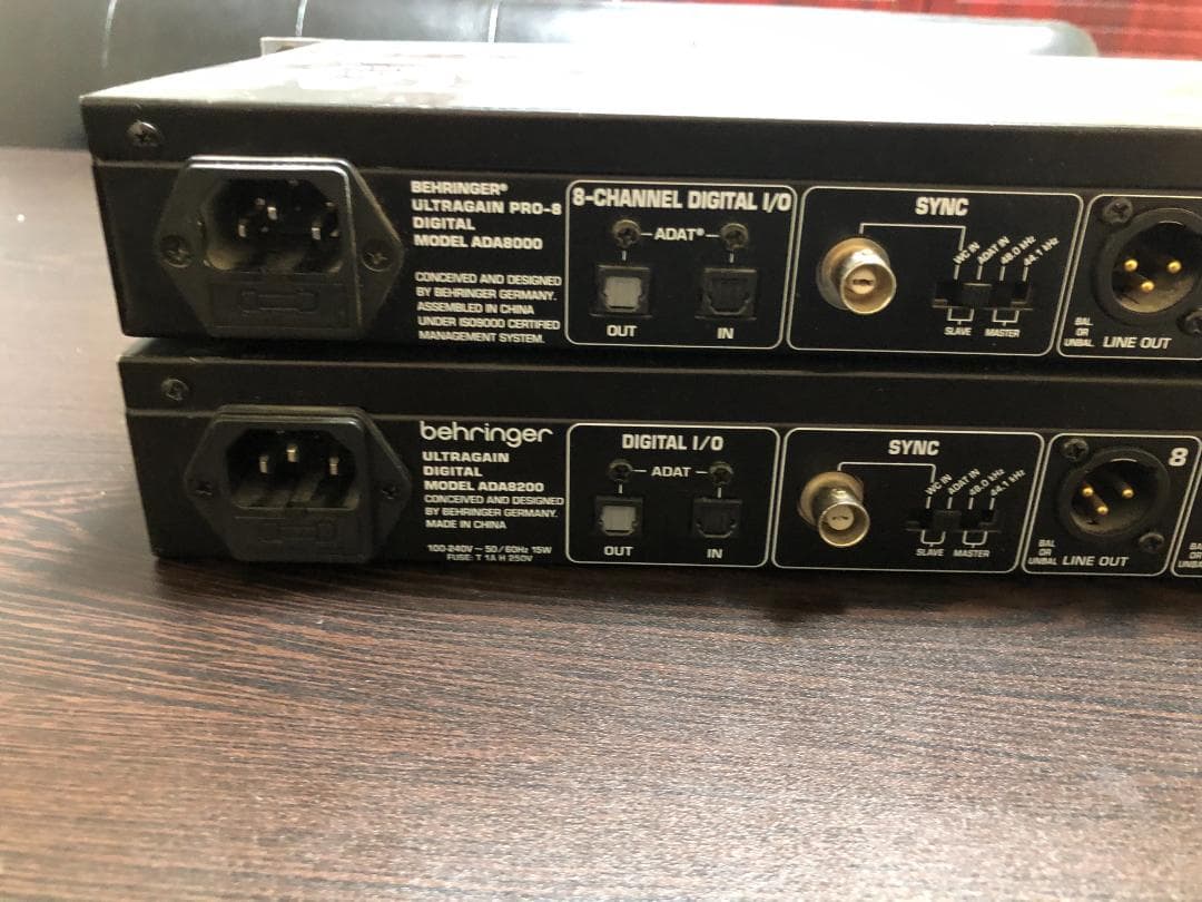 behringerADA8000 ADA8200ジャンク2台セット