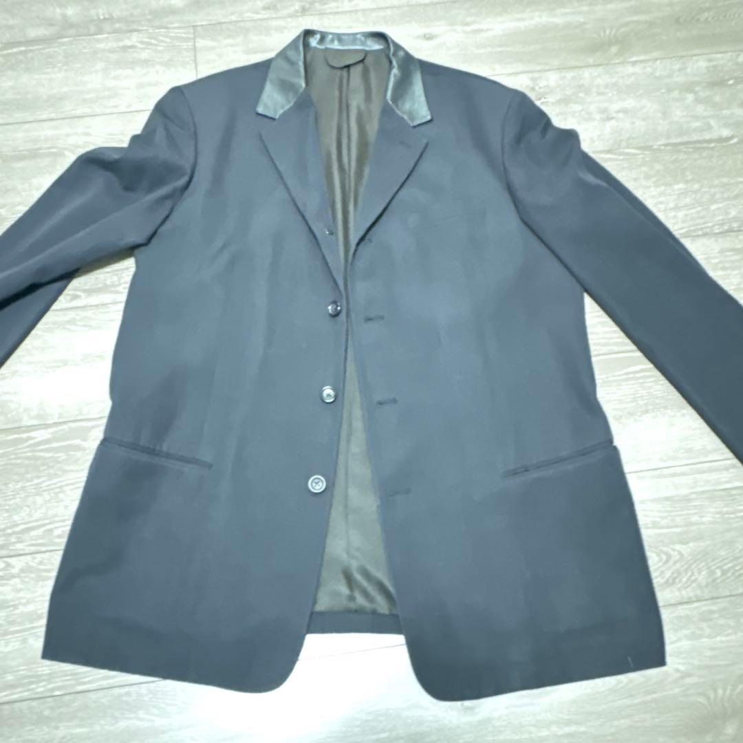 Y's for men ジャケット　襟レザー