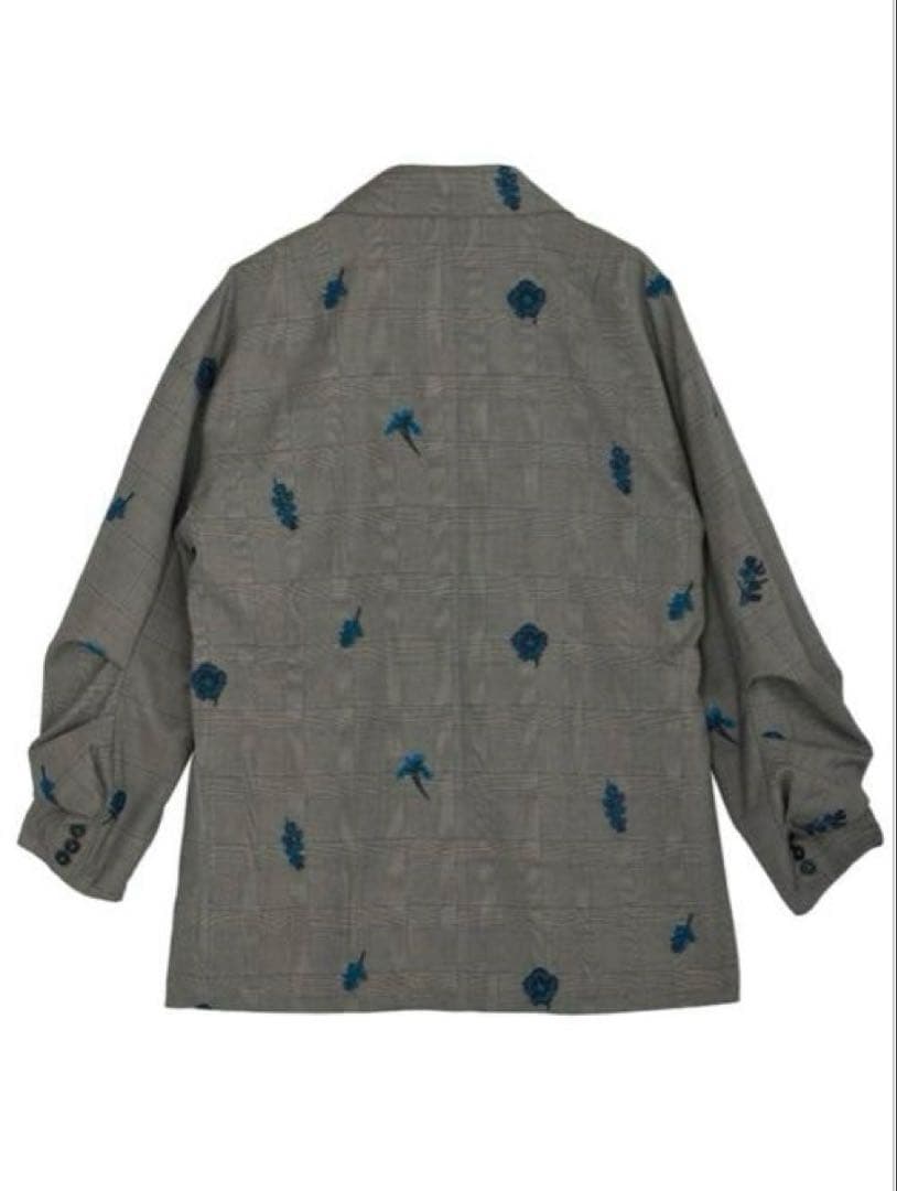 ジャケット・アウター AMERI CHECK FLOWER JACKET