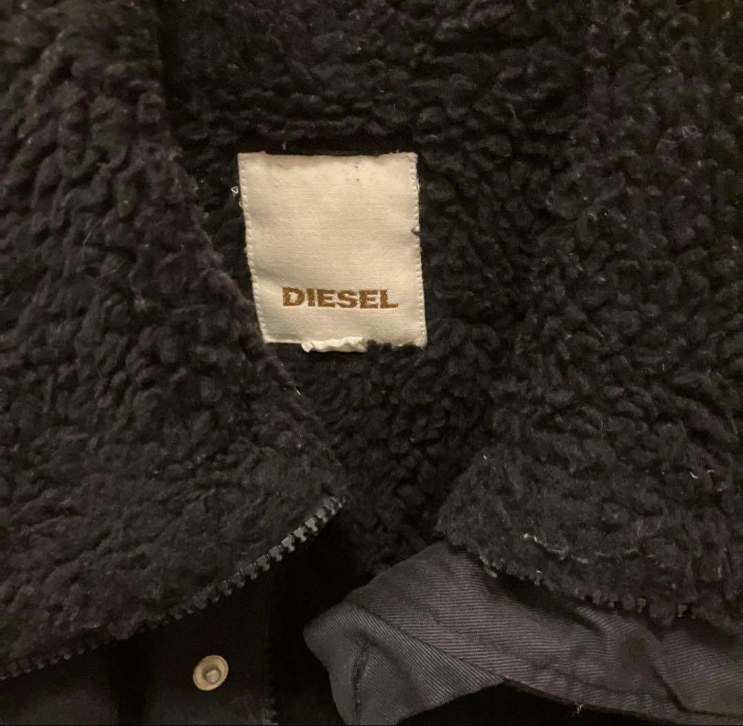 DIESELメルトン　フライトジャケット　サイズS