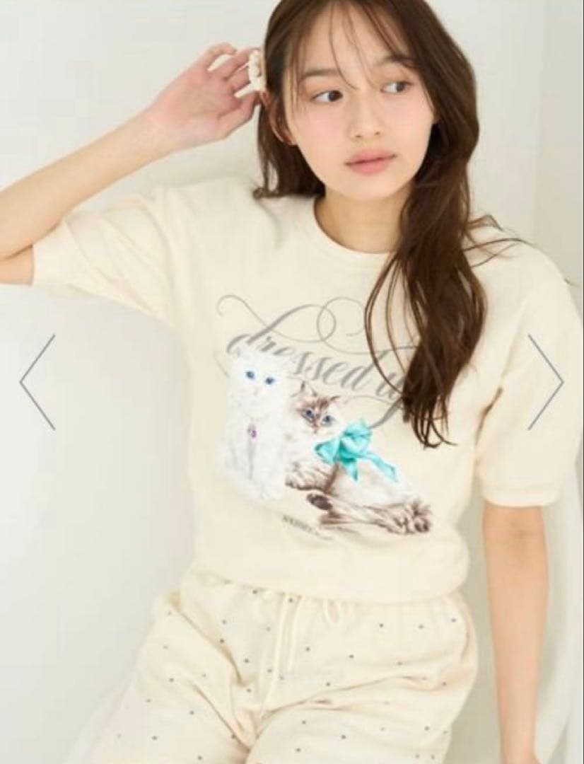 【新品】スナイデルホーム　CATスウェットドットショートパンツセットアップ