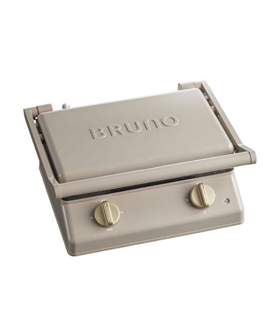 か*こ様 BRUNO グリルサンドメーカー ダブル グレージュ ※新品