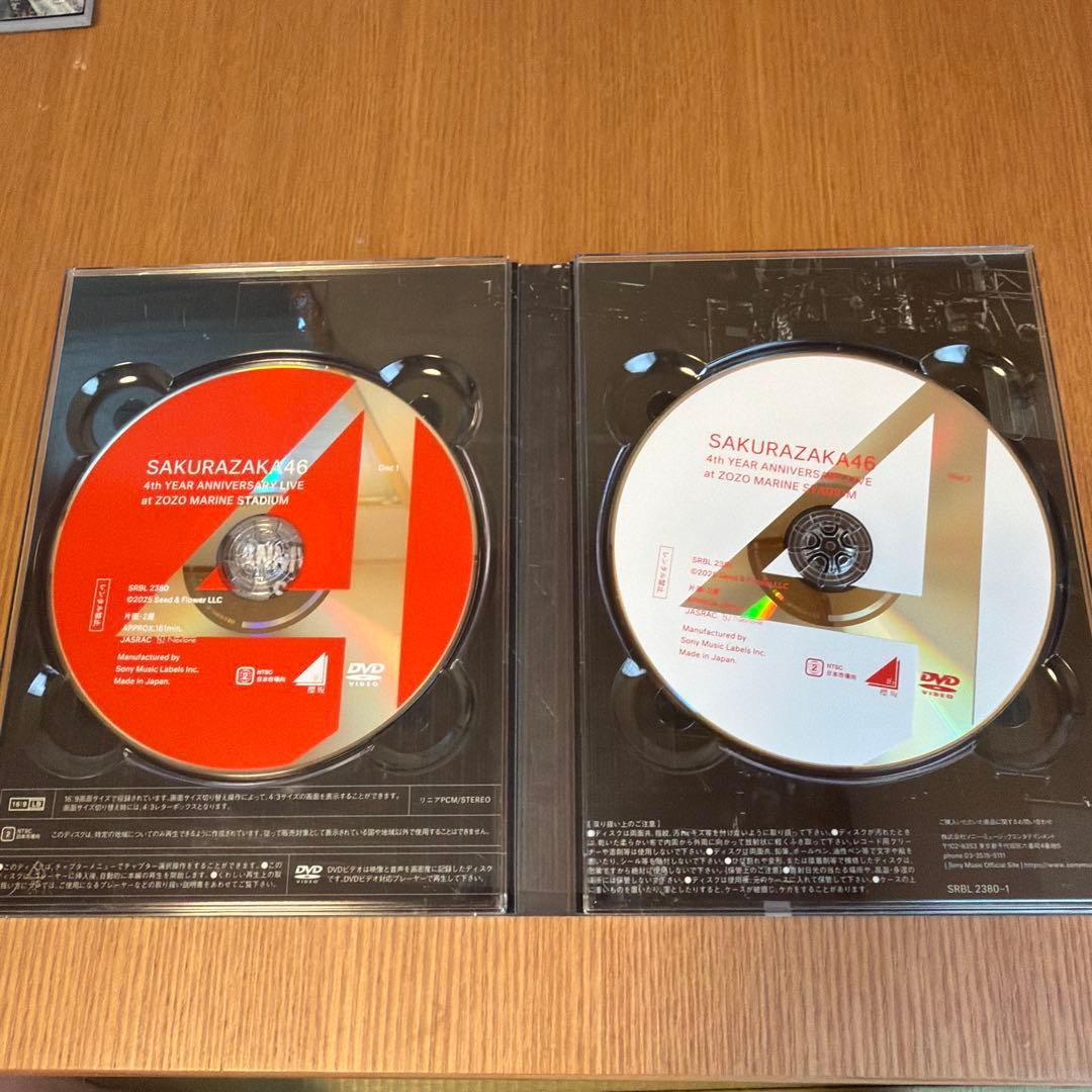 櫻坂46 4th Anniversary Live DVD（完全生産限定盤）