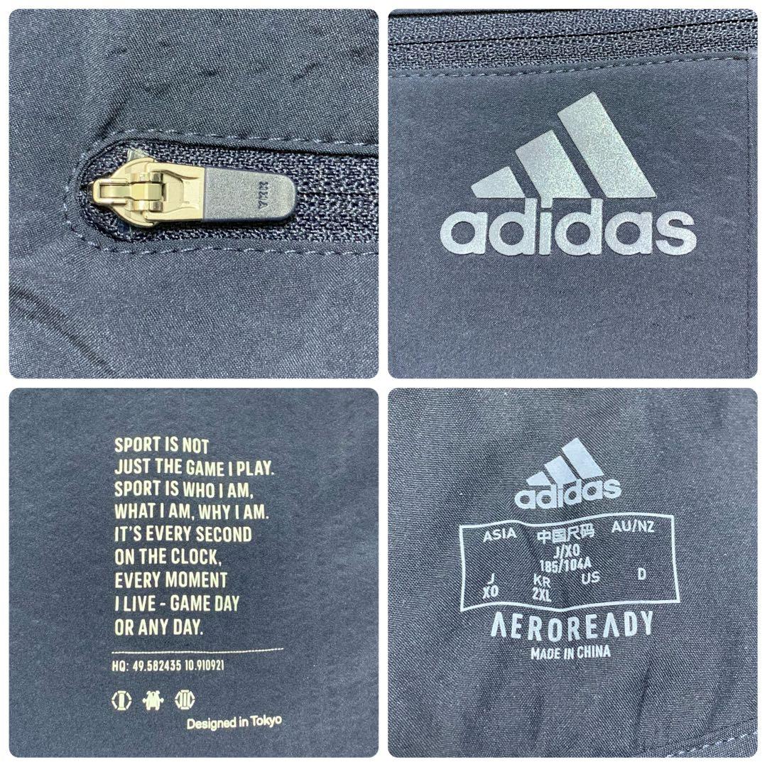 完売品✨アディダス 伊勢丹 ICON JACKET シアサッカー 伸縮 ネイビー