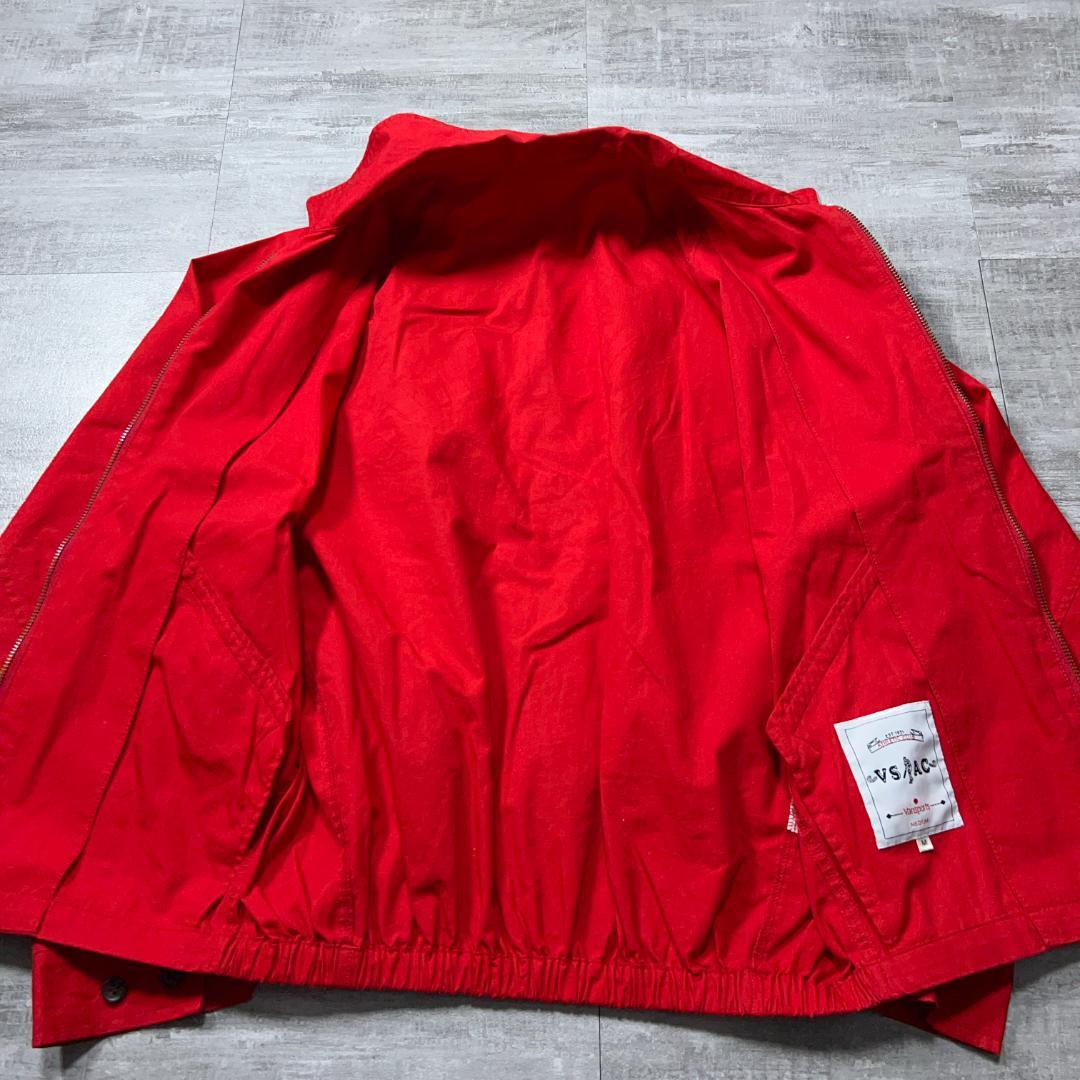 美品 90s VAN SPORT ヴァン スウィングトップ 赤 ジップブルゾンM