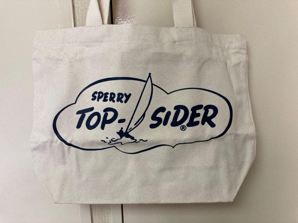 Topsider メンズチェック柄デッキシューズ　トートバッグ付き　新品未使用