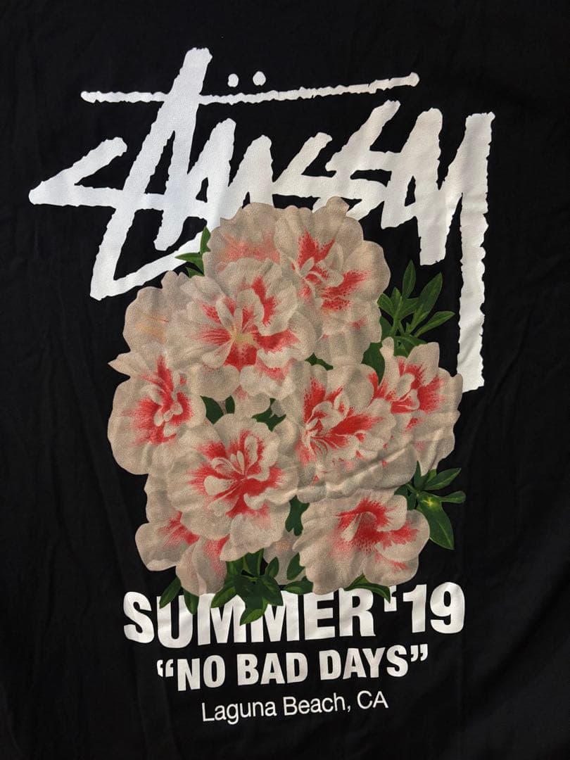 Stussy フラワープリント Tシャツ