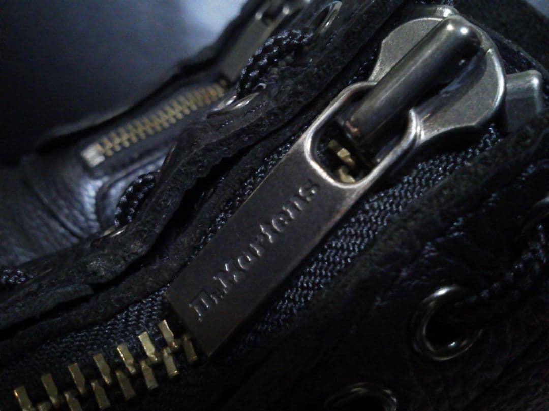 Dr.Martens SINCLAIR UK4 黒 厚底 8ホール JADON