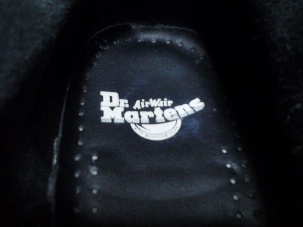 Dr.Martens SINCLAIR UK4 黒 厚底 8ホール JADON