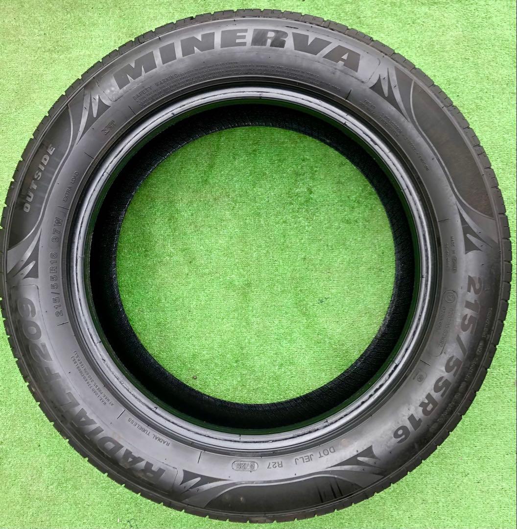 215/55 R16 MINERVA RADIAL ラジアルタイヤ2025年