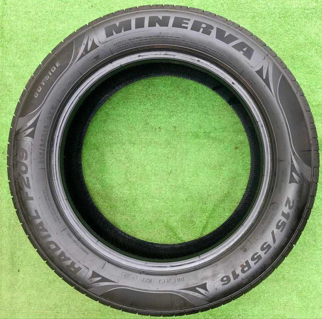 215/55 R16 MINERVA RADIAL ラジアルタイヤ2025年