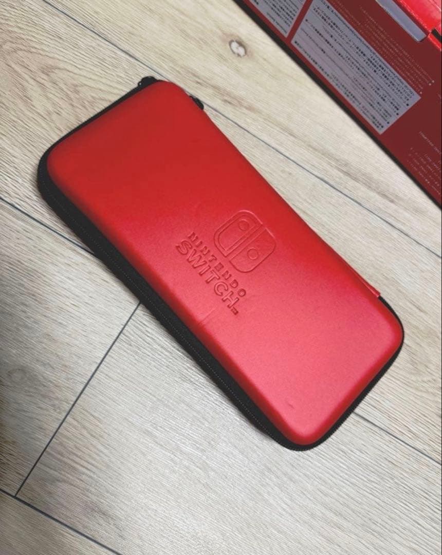 Nintendo Switch 本体 青/オレンジ Joy-Con ケース付き