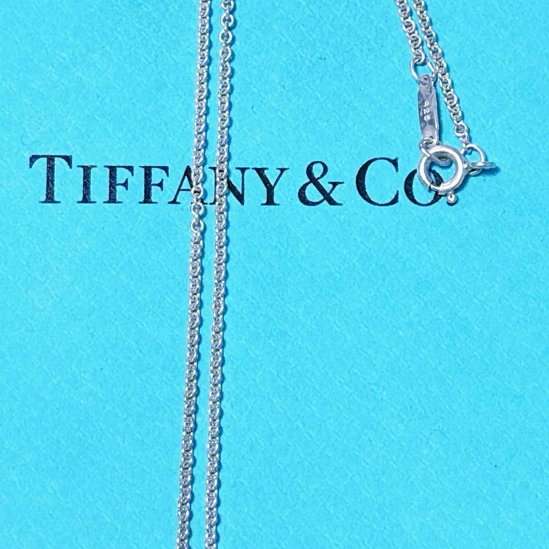 【美品】Tiffany ティファニー クロス 十字架 ネックレス 925/750
