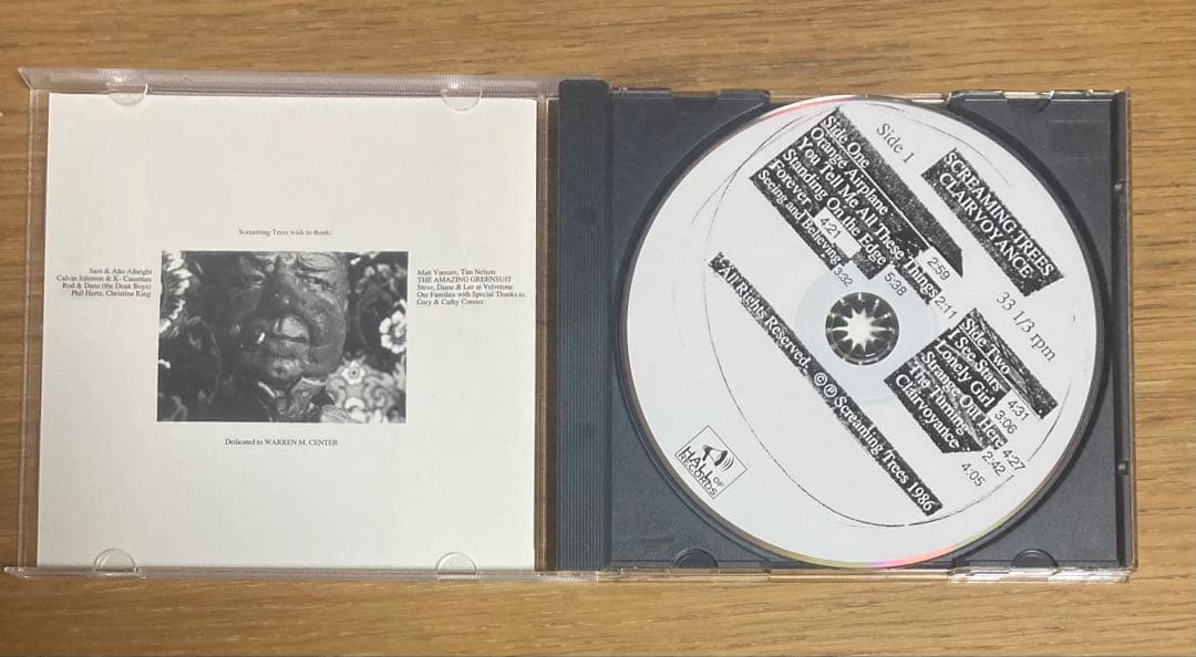 Screaming Trees 『Clairvoyance』1st