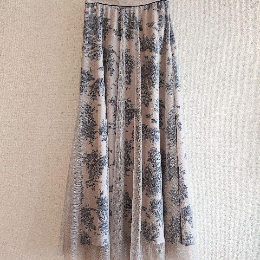 アメリ ヴィンテージ AVA DOT TULLE LAYERED SKIRT