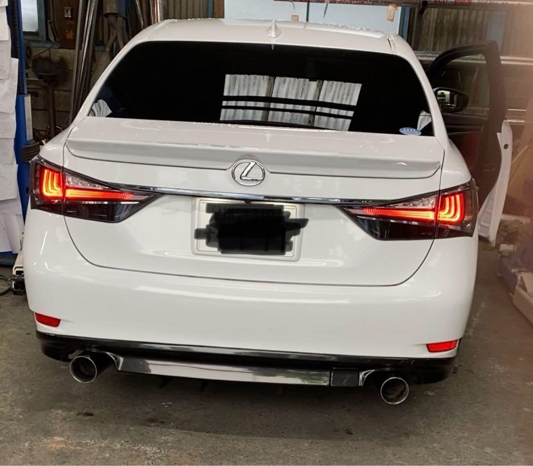 GRL12 レクサスGS350Fスポーツ ワンオフマフラーフルセット