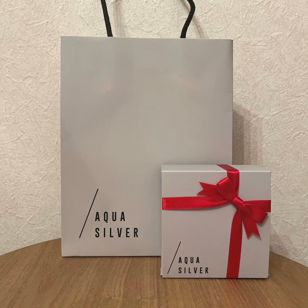 シルバーネックレス AQUA SILVER メンズ