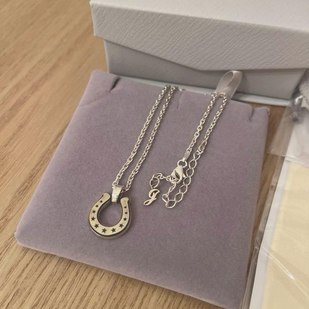 シルバーネックレス AQUA SILVER メンズ
