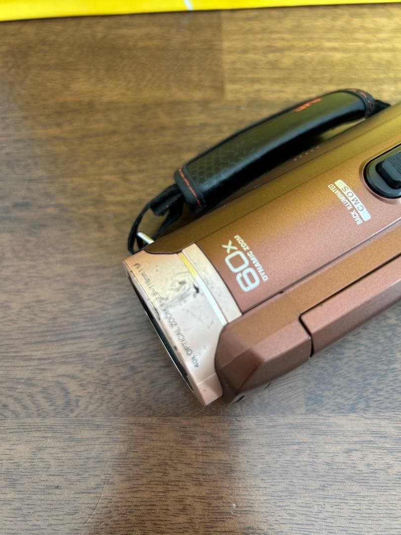 JVC Everio ビデオカメラ FULL HD 60倍ズーム
