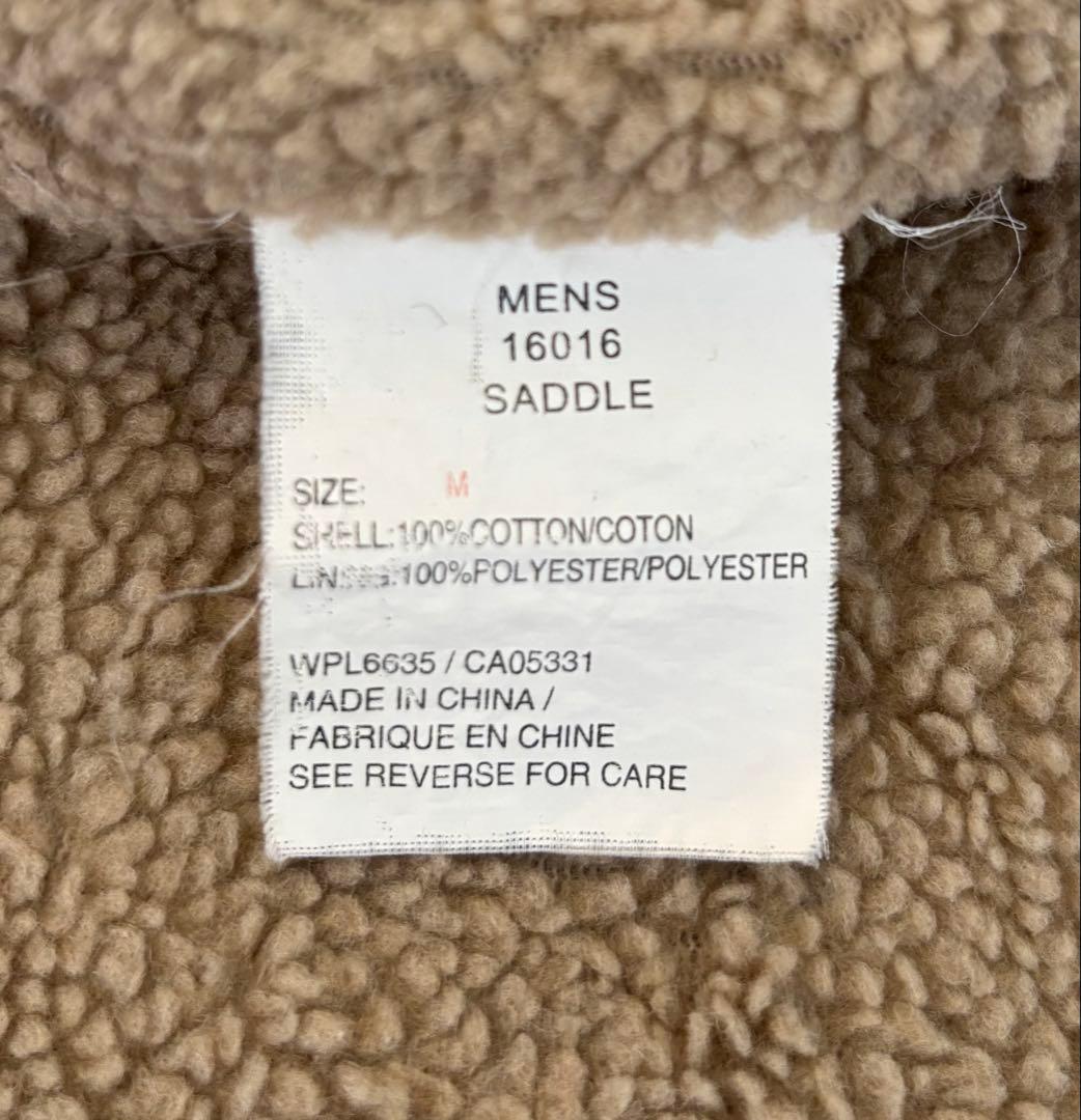 WOOL RICH ウールリッチ　ダック地　裏地ボア　無地　ベスト