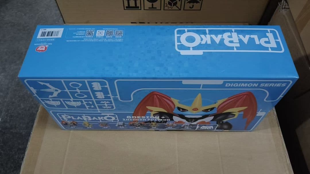 [新品未開封]PLABAKO デジモンシリーズ フィギュア　ボックス