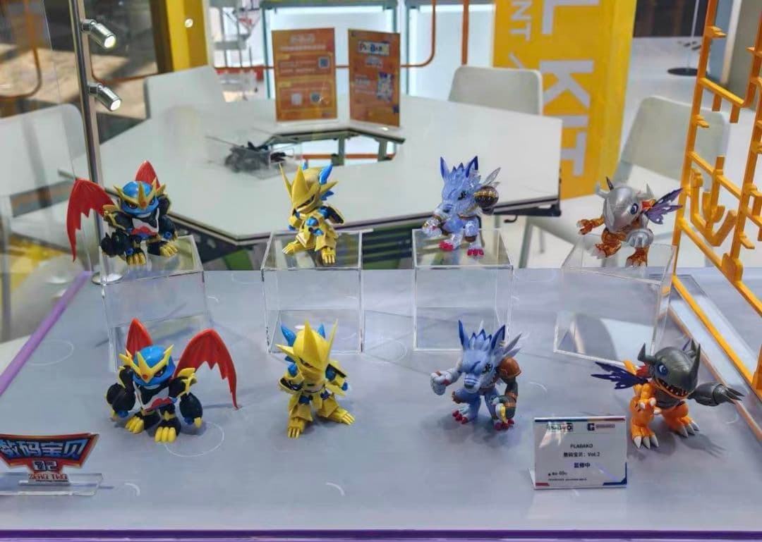 [新品未開封]PLABAKO デジモンシリーズ フィギュア　ボックス