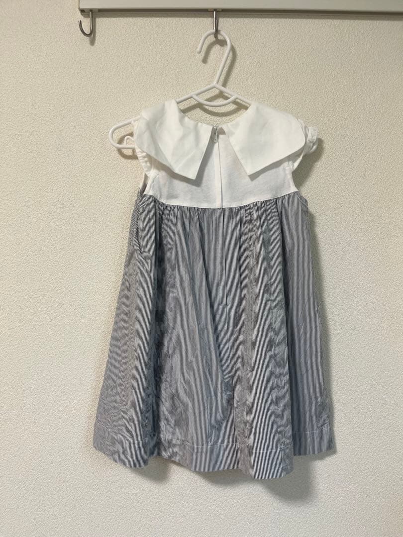 ファミリア　ワンピース　セーラー　90cm